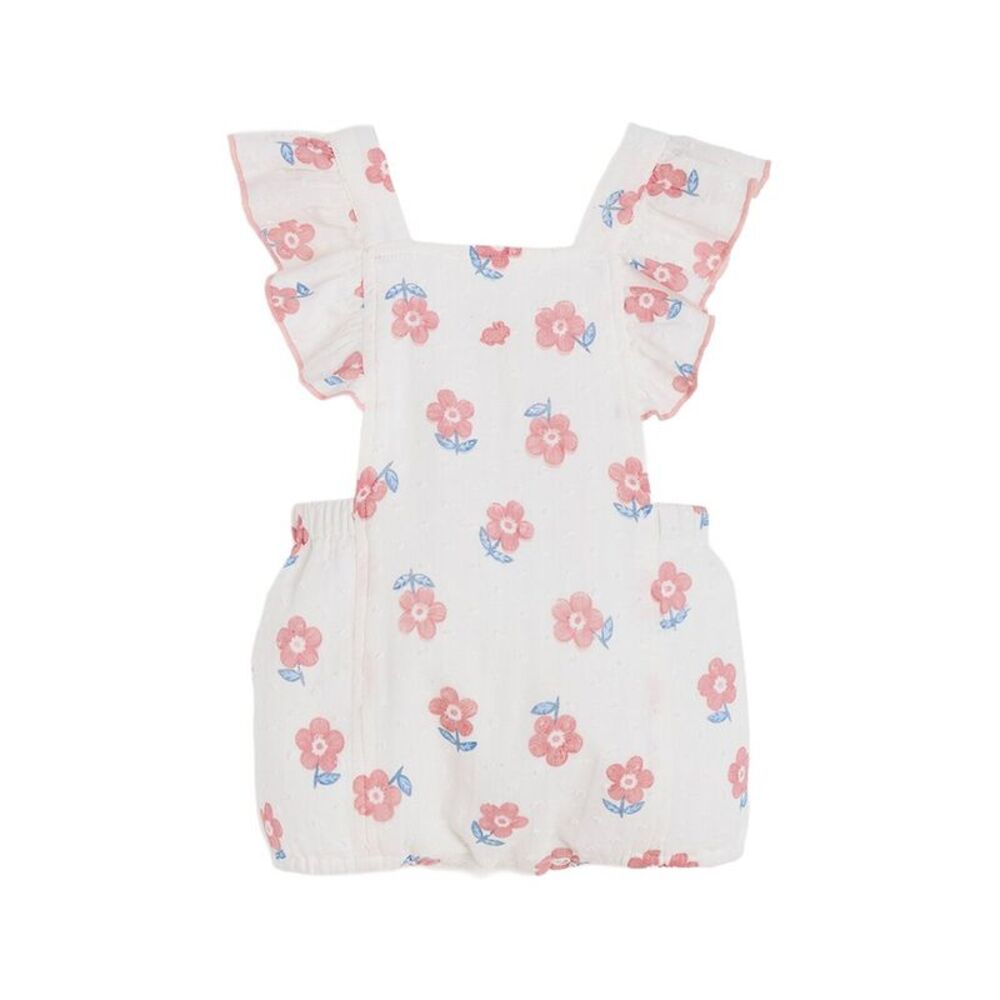 Babycottons Girls  Printed Romper